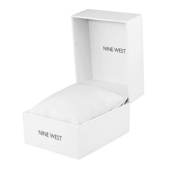 Women's New Strap Watch Gold /Blue - Picture 5 of 6